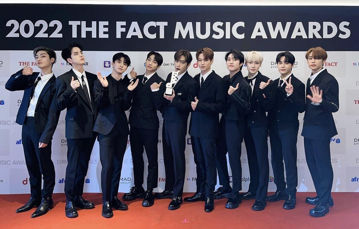All The K-Pop Awardees Of The 2022 The Fact Music Awards